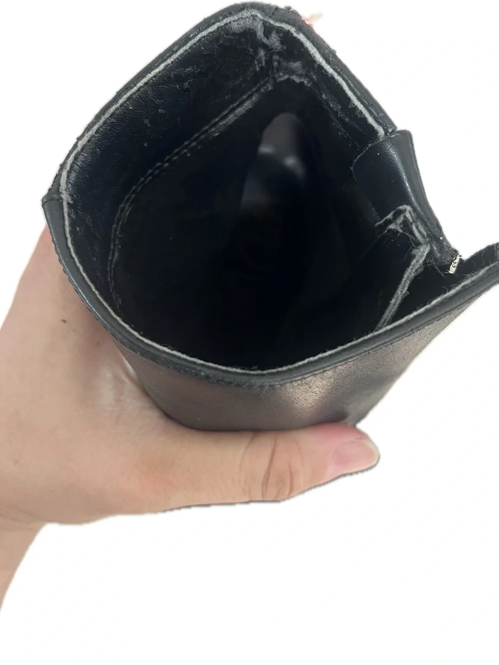 Sam Edelman Black Leather Pointed Toe Ankle Booties